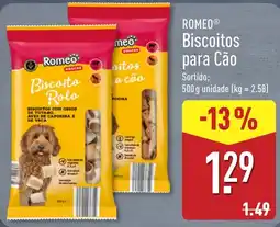 ALDI Romeo Biscoitos para Cão promoção