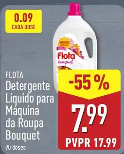 ALDI Flota Detergente Líquido para Máquina da Roupa Bouquet promoção