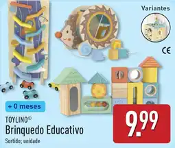 ALDI Toylin brinquedo educativo promoção