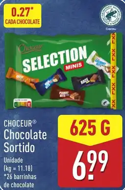 ALDI Choceur chocolate sortido promoção