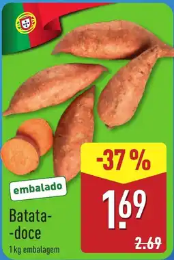 ALDI Batata-doce promoção