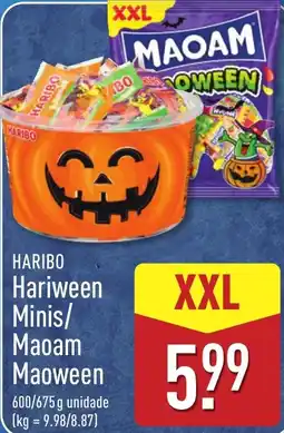 ALDI haribo hariween minis/maoam maoween promoção