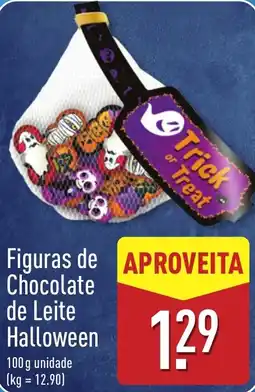 ALDI Figuras de Chocolate de Leite Halloween promoção