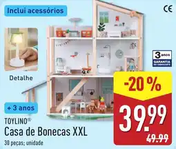 ALDI Casa de Bonecas XXL promoção