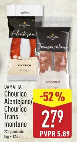 ALDI Damatta Chouriço Alentejano/Chouriço Transmontano promoção