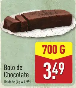 ALDI Bolo de Chocolate promoção
