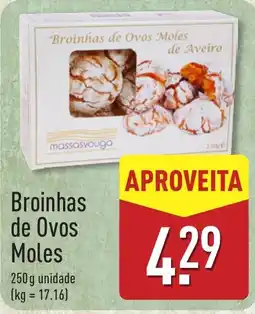 ALDI Broinhas de Ovos Moles de Aveiro promoção