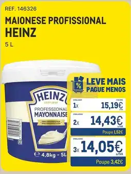 Makro maionese profissional heinz promoção