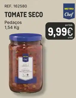 Makro tomate seco metro chef promoção