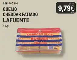 Makro queijo cheddar fatiado lafuente promoção