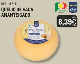 Makro Queijo de vaca amanteigado metro chef promoção