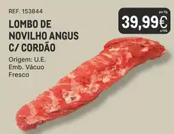 Makro Lombo de novilho angus c/ cordão promoção