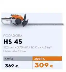 Stihl Podadora hs 45 promoção