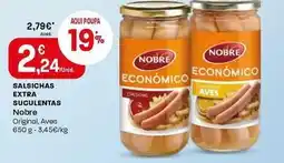 Intermarché Nobre - salsichas extra suculentas promoção