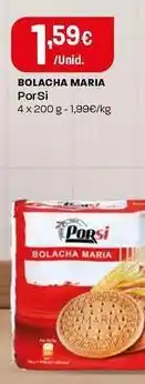 Intermarché Porsi - bolacha maria promoção