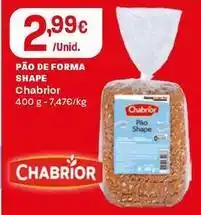 Intermarché Chabrior - pão de forma shape promoção