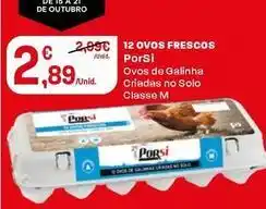 Intermarché Porsi - 12 ovos frescos promoção
