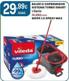 Intermarché Vileda - balde c/ espremedor sistema turbo smart promoção