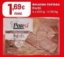 Intermarché Porsi - bolacha tostada promoção