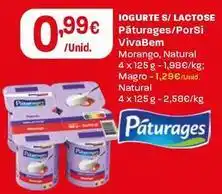 Intermarché Páturages/ porsi vivabem - iogurte s/lactose promoção