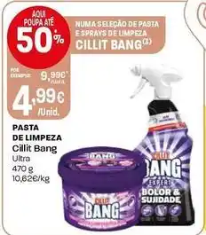 Intermarché Cillit bang - pasta de limpeza promoção