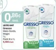 Intermarché Gresso - leite uht promoção