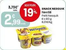 Intermarché Nestlé - snack nesquik promoção