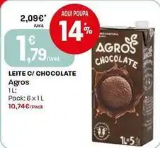 Intermarché Agros - leite c/ chocolate promoção