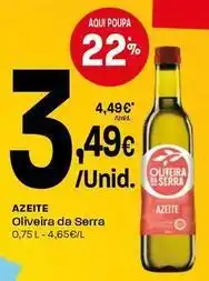 Intermarché Oliveira da serra - azeite promoção