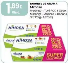 Intermarché Mimosa - iogurte de aroma promoção