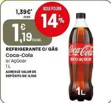 Intermarché Coca cola - refrigerante c/ gas promoção