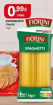 Intermarché Fiorini - esparguete promoção