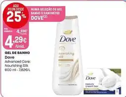 Intermarché Dove - gel de banho promoção