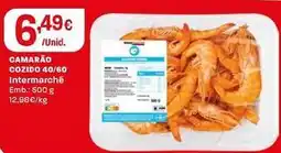 Intermarché Intermarché - camarão cozido 40/60 promoção