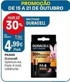 Intermarché Duracell - pilhas promoção