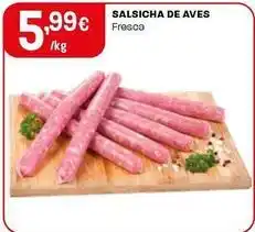 Intermarché Salsicha de aves promoção