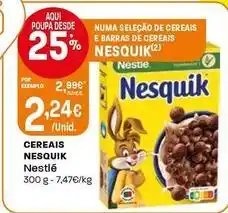 Intermarché Nestlé - cereais nesquik promoção