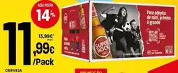Intermarché Super bock - cerveja mini promoção