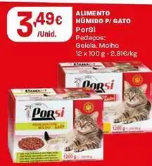 Intermarché Porsi - alimento humido p/ gato promoção