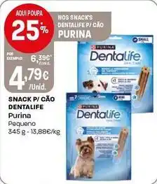 Intermarché Purina - snack p/ cao dentalife promoção