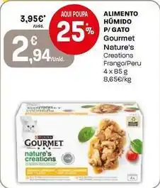 Intermarché Gourmet - alimento humido p/ gato nature' s promoção