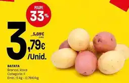 Intermarché Batata promoção