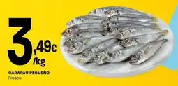 Intermarché Carapau pequeno promoção
