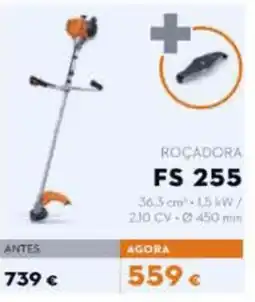 Stihl roçadora fs 255 promoção