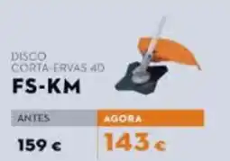 Stihl disco corta-ervas 40 fs-km promoção
