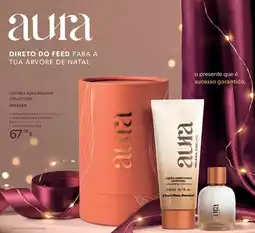 O Boticário Coffret Aura Radiant Collection promoção