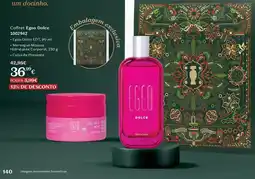 O Boticário Coffret Egeo Dolce promoção