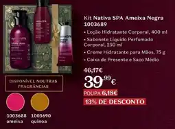 O Boticário Kit Nativa SPA Ameixa Negra promoção