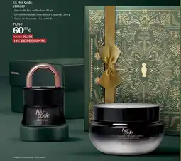 O Boticário Kit Her Code promoção