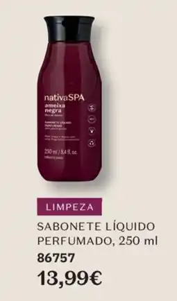 O Boticário nativaSPA sabonete líquido perfumado promoção
